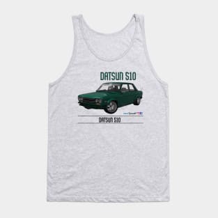 Datsun 510 Green Gas Tank Top